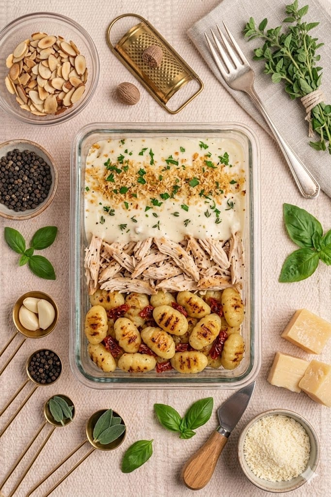 Poulet & gnocchis
