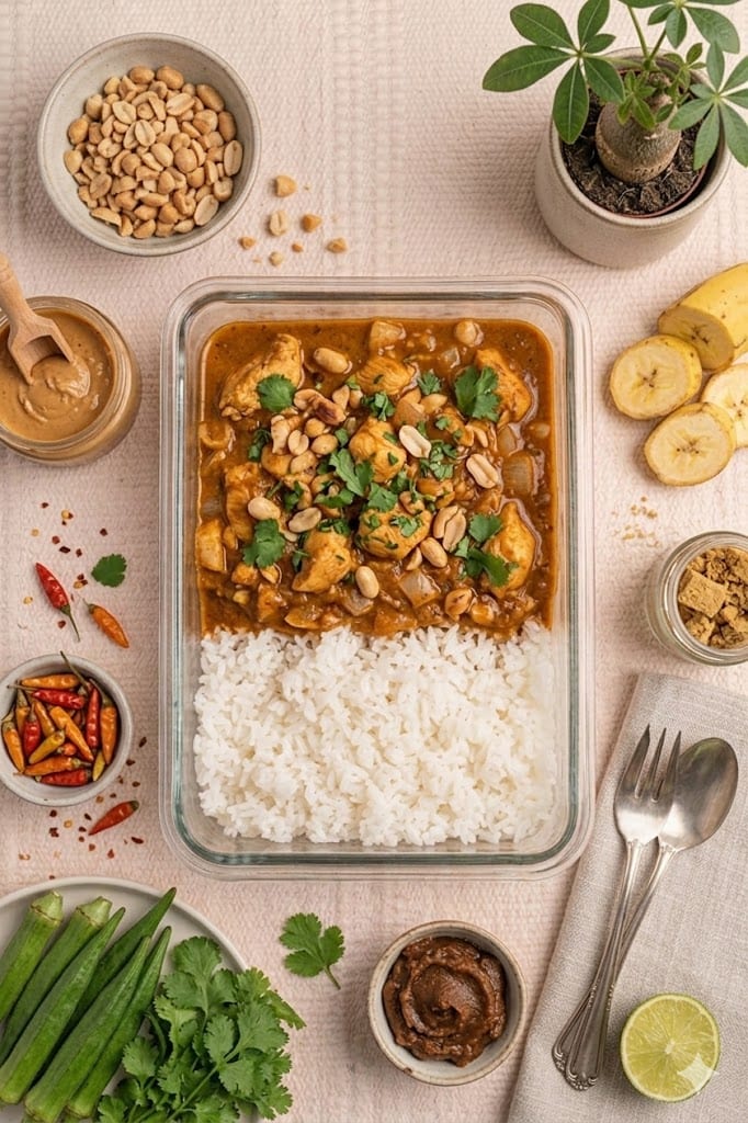 Poulet mafé